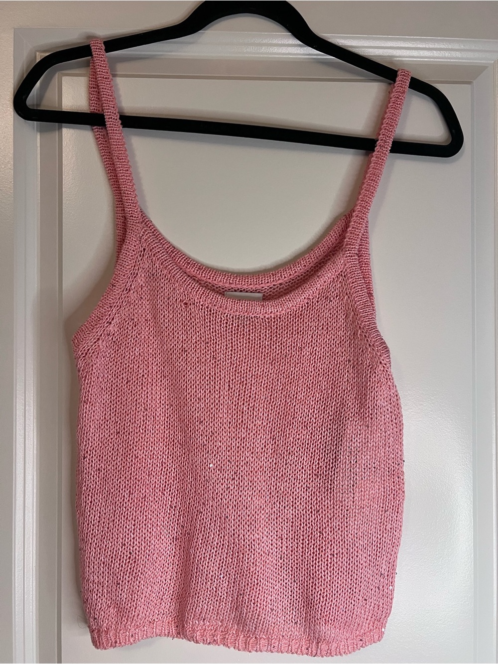 NWOT Pink LA Hearts crop tank top